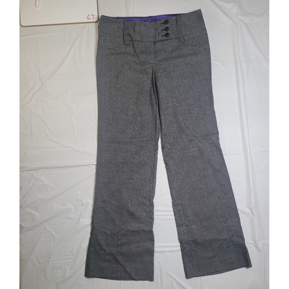 Womens Stooshy dress pants in gray/black weave.  29" inseam.  Size‎ 3.